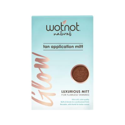 Wotnot Naturals Glow Tan Application Mitt (Luxurious Mitt for Flawless Tanning)